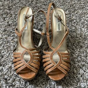 Steve Madden Wood Style Wedges